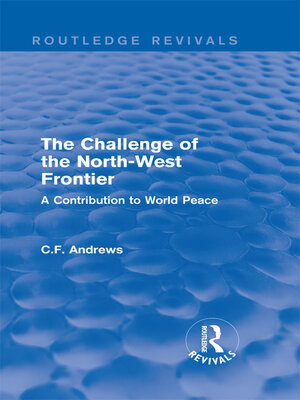 cover image of Routledge Revivals
